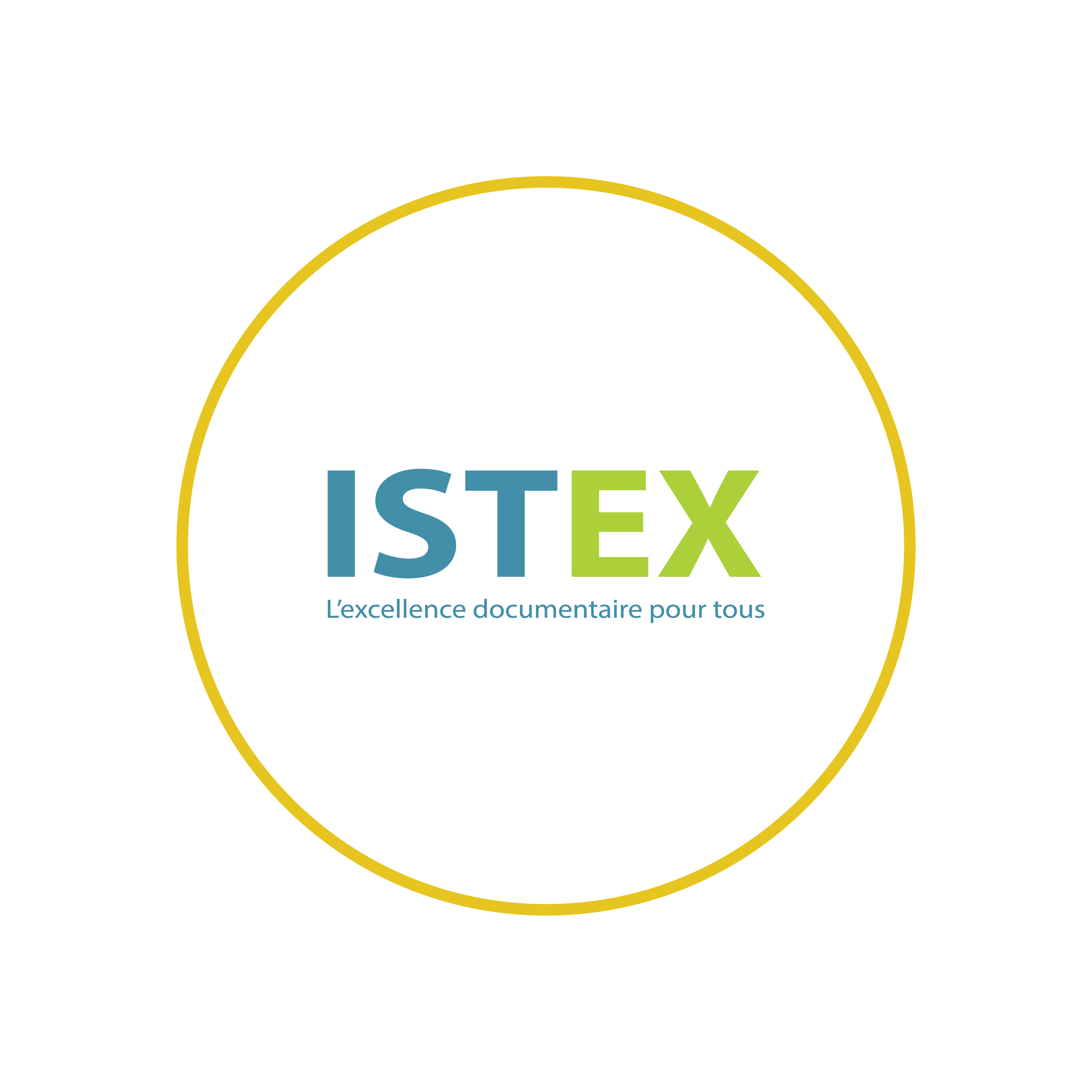 Bouton : Ressources ISTEX